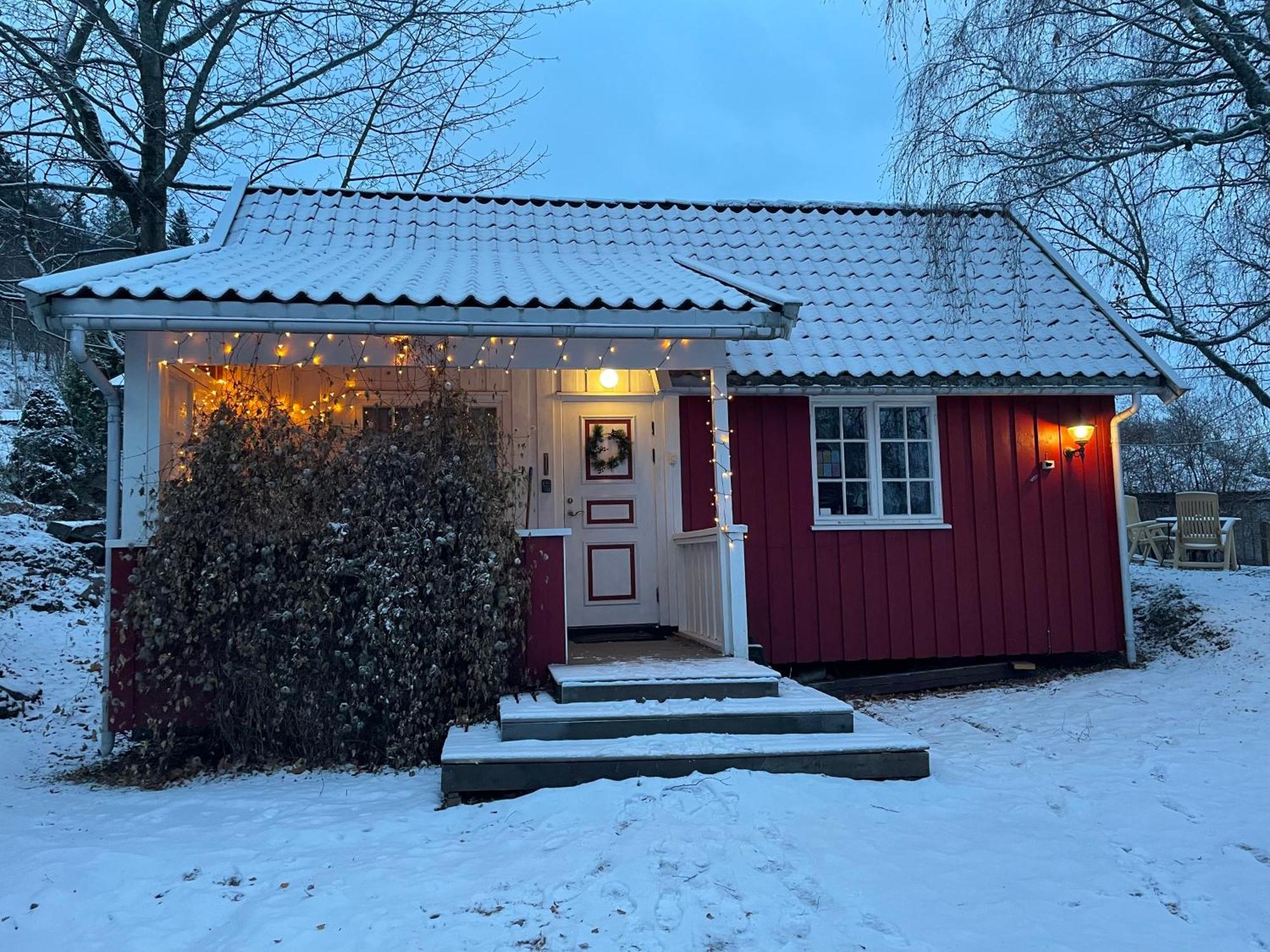 Koselig Anneks I Heggedal! Villa Asker Bagian luar foto